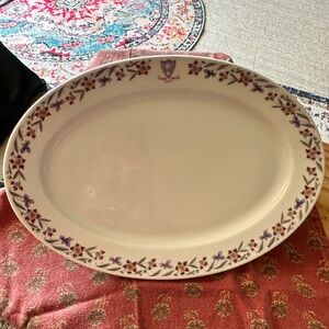 1926 Hot Springs Virginia / THE HOMESTEAD RESORT Arthur Schiller and Son Platter